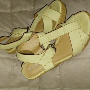Yellow wedges